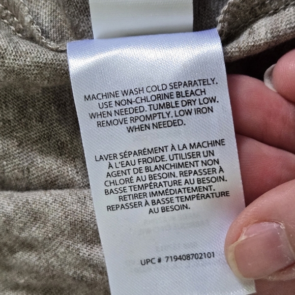 Banana Republic Men's Beige Large Short Sleeve Button Up Shirt - Picture 7 of 13